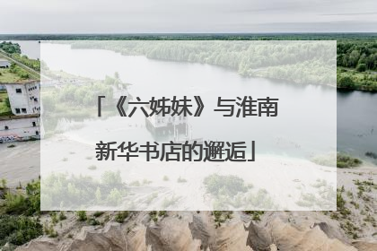 《六姊妹》与淮南新华书店的邂逅
