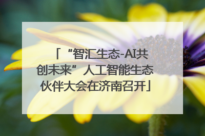 “智汇生态-AI共创未来”人工智能生态伙伴大会在济南召开