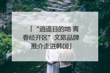 “逍遥目的地 青春经开区”文旅品牌推介走进韩国