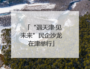 “遇天津·见未来”民企沙龙在津举行