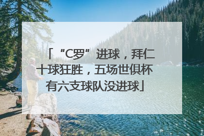 “C罗”进球，拜仁十球狂胜，五场世俱杯有六支球队没进球
