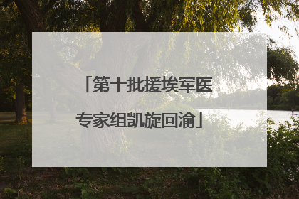 第十批援埃军医专家组凯旋回渝