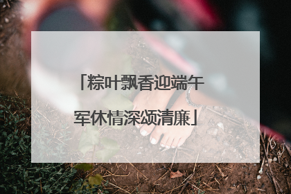 粽叶飘香迎端午 军休情深颂清廉