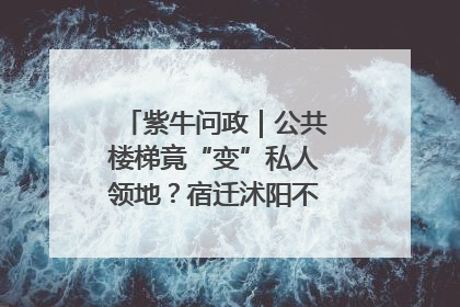 紫牛问政｜公共楼梯竟“变”私人领地？宿迁沭阳不动产登记引质疑