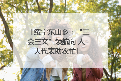 绥宁东山乡：“三会三文”领航向 人大代表助农忙