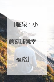 临泉：小蘑菇铺就幸福路