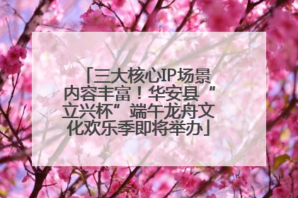 三大核心IP场景内容丰富！华安县“立兴杯”端午龙舟文化欢乐季即将举办