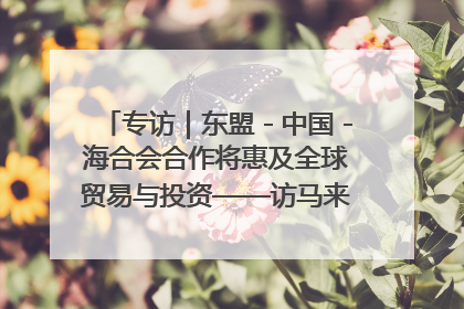 专访｜东盟－中国－海合会合作将惠及全球贸易与投资——访马来西亚亚太“一带一路”共策会高级研究员本恩·纳戈拉