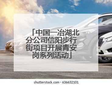 中国一冶湖北分公司信阳步行街项目开展青安岗系列活动