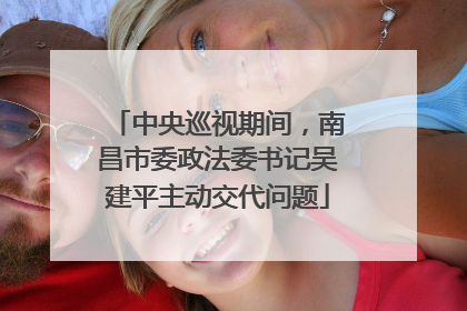 中央巡视期间，南昌市委政法委书记吴建平主动交代问题