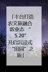 丰台打造农文旅融合新业态 “5.20”开启沉浸式“田园”之旅