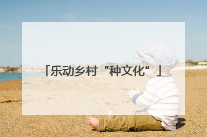 乐动乡村“种文化”