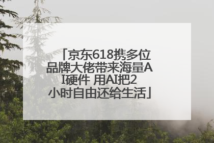京东618携多位品牌大佬带来海量AI硬件 用AI把2小时自由还给生活