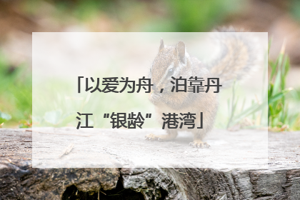 以爱为舟，泊靠丹江“银龄”港湾