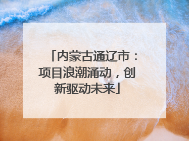内蒙古通辽市：项目浪潮涌动，创新驱动未来