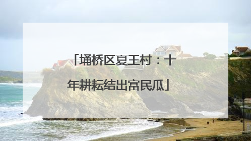 埇桥区夏王村：十年耕耘结出富民瓜
