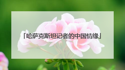 哈萨克斯坦记者的中国情缘