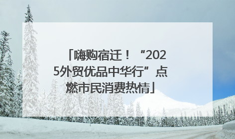 嗨购宿迁！“2025外贸优品中华行”点燃市民消费热情