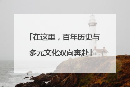 在这里，百年历史与多元文化双向奔赴