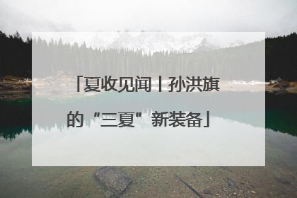 夏收见闻丨孙洪旗的“三夏”新装备
