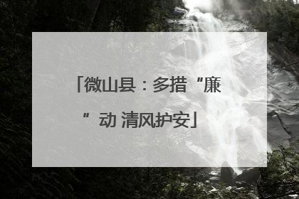 微山县：多措“廉”动 清风护安