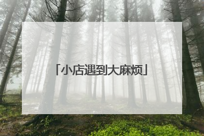 小店遇到大麻烦