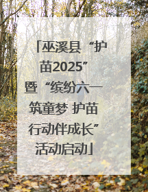 巫溪县“护苗2025”暨“缤纷六一筑童梦 护苗行动伴成长”活动启动