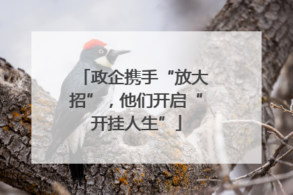 政企携手“放大招”，他们开启“开挂人生”