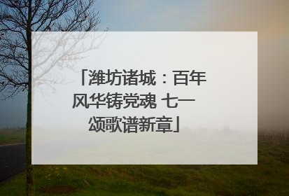 潍坊诸城：百年风华铸党魂 七一颂歌谱新章