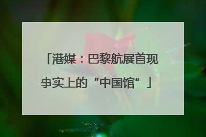 港媒：巴黎航展首现事实上的“中国馆”