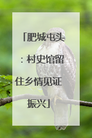肥城屯头：村史馆留住乡情见证振兴