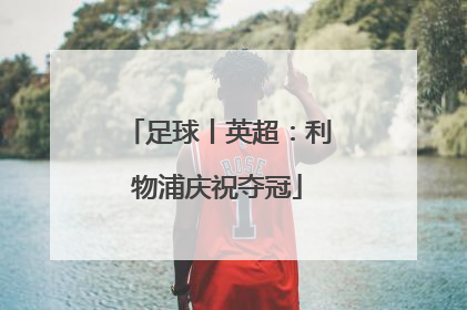 足球丨英超：利物浦庆祝夺冠
