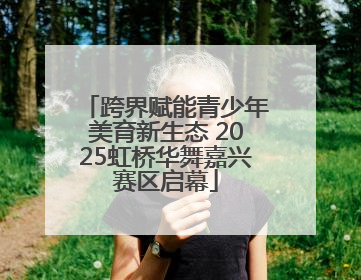 跨界赋能青少年美育新生态 2025虹桥华舞嘉兴赛区启幕