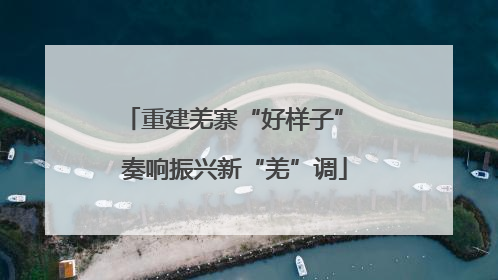 重建羌寨“好样子” 奏响振兴新“羌”调