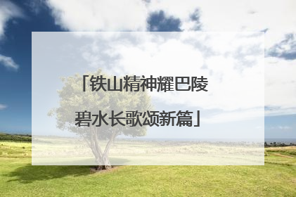 铁山精神耀巴陵 碧水长歌颂新篇