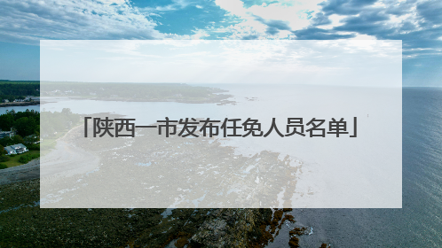 陕西一市发布任免人员名单