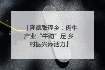 隆德张程乡：肉牛产业“牛劲”足 乡村振兴添活力